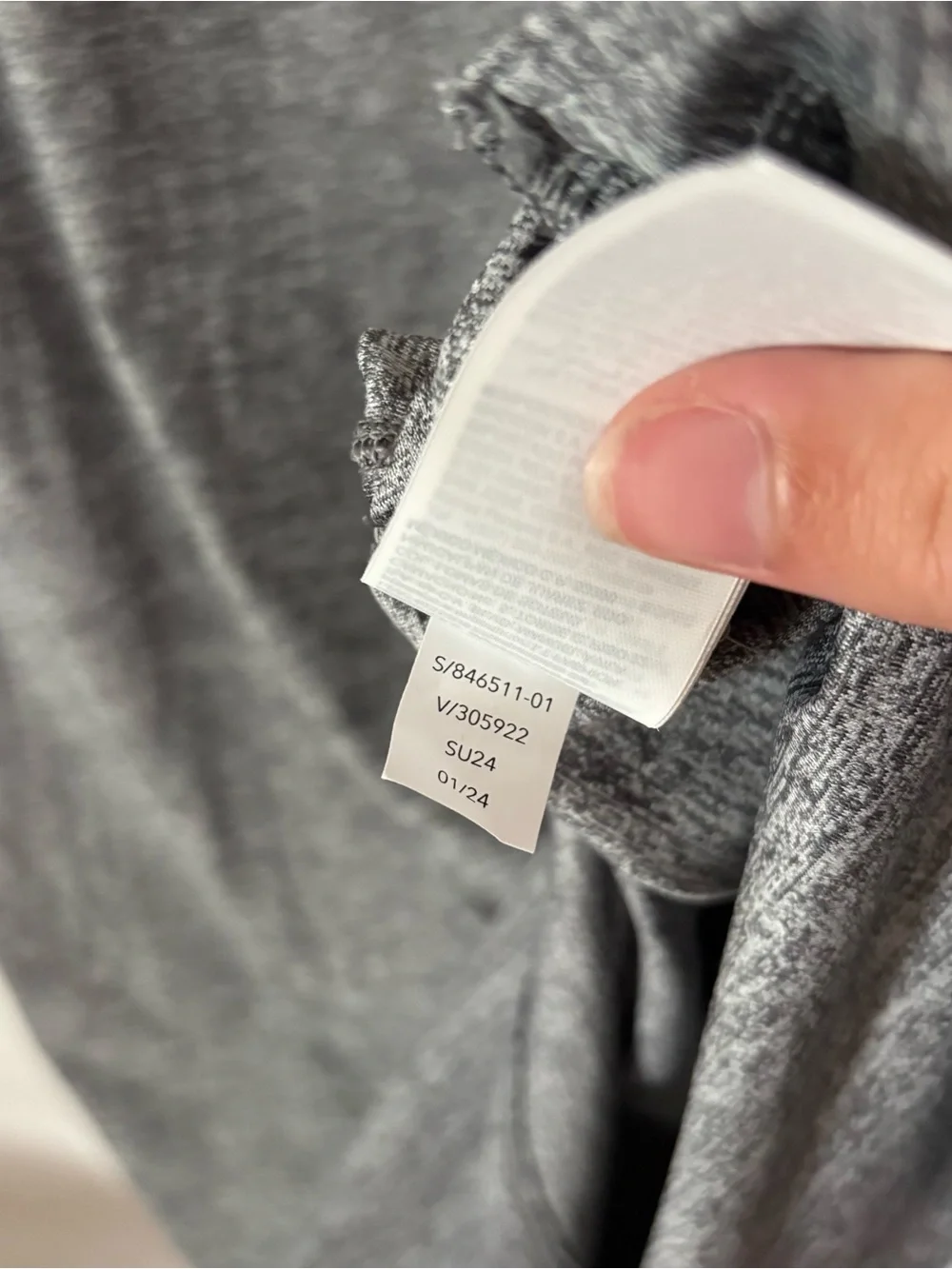 NWT Athleta Women's Pacific Shores Coverup In Heathered Grey Size XL